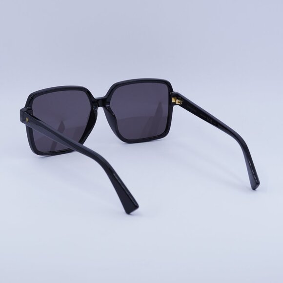 ?️ New Bottega Veneta BV1317SK 001 Sunglasses - Black Frame, Grey Lenses main image 6